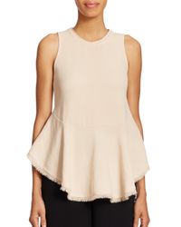 Elizabeth and James | Beige Merlyn Top | Lyst