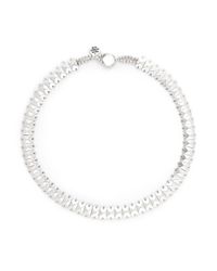 Philippe Audibert | Metallic 'connor' Metal Spike Choker Necklace | Lyst