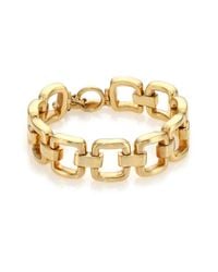 Vaubel | Metallic Square Link Bracelet | Lyst