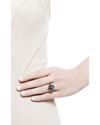 Sylva & Cie | Blue Faceted Labradorite Ring | Lyst