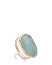Monica Vinader | Green Capri Ring | Lyst
