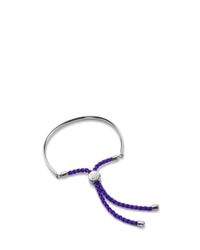 Monica Vinader | Purple Fiji Friendship Bracelet | Lyst