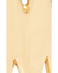 Annelise Michelson | Metallic Carnivore Gold Ear Cuff With Double Thorns | Lyst