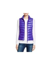 Aqua | Blue Packable Down Puffer Vest | Lyst