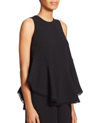 Elizabeth and James | Black Merlyn Top | Lyst