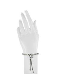 Michael Kors - Metallic Bead Stretch Womens Bracelet - Lyst