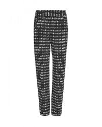 Sass & Bide | Black The Kind Man Silk-crepe Pants | Lyst