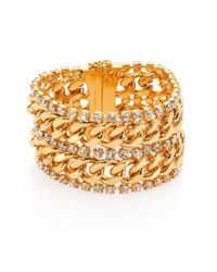 kate spade new york | Metallic Midnight Rendezvous Multichain Bracelet | Lyst