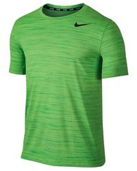 nike shirt dri heather touch featured lyst