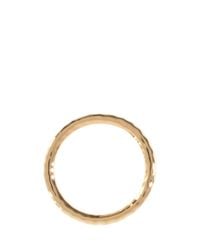 Monica Vinader | Metallic Hammered Skinny Ring | Lyst