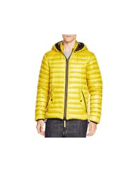 Duvetica | Yellow Troilo Hooded Down Jacket for Men | Lyst