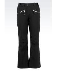EA7 | Black Technical Ski Trousers With Toray® And Thermore® Technology | Lyst