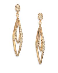 Alexis Bittar | Metallic Miss Havisham Crystal Marquis Orbit Drop Earrings | Lyst
