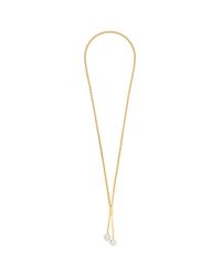 Chloé | Metallic 'ellie' Dome Bead Necklace | Lyst