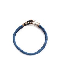 Lulu Frost - G. Frost Harpoon Suede Bracelet Blue - Lyst