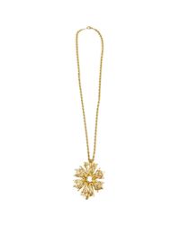Rarities - Metallic Trifari Star Necklace - Lyst