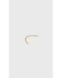 Wwake | Metallic Reversible Fish Hook Earring | Lyst