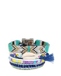 Hipanema | Blue Fluoblu Bracelet | Lyst