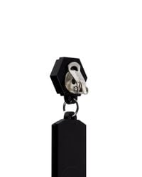 Yazbukey | Black 'lipstick' Plexiglas Clip Earrings | Lyst