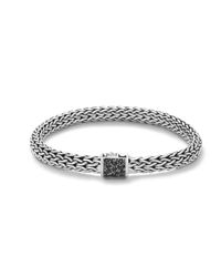 John Hardy | Black Medium Bracelet for Men | Lyst