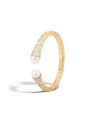 John Hardy | Metallic Dot Kick Cuff | Lyst