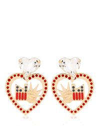 Maria Francesca Pepe | Metallic City Skyline Earrings | Lyst