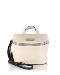 Marc By Marc Jacobs | Natural Canteen Leather Mini Crossbody Bag | Lyst