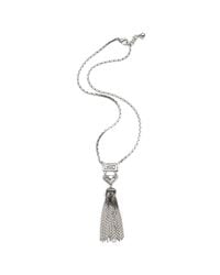 Lulu Frost | Metallic Lucent Tassel Necklace | Lyst