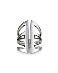 Jenny Bird | Metallic Chamber Ring | Lyst