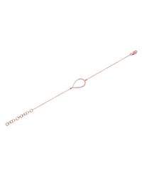 Anne Sisteron - Metallic 14kt Rose Gold Diamond Open Pear Bracelet - Lyst