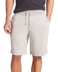 Rag & Bone | Gray Standard Issue Lightweight Loopback Sweatshorts for Men | Lyst