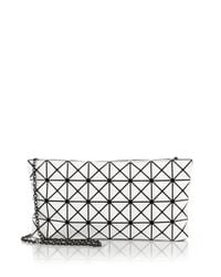 Bao Bao Issey Miyake | White Prism Basic Faux Patent Leather Shoulder Bag | Lyst