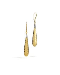 John Hardy | Metallic Classic Chain Drop Earrings | Lyst
