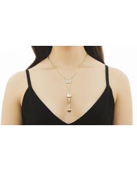 John Hardy | Metallic Dot Long Drop Pendant | Lyst