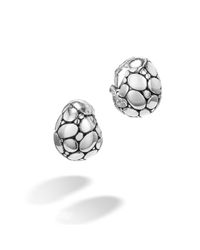 John Hardy | Metallic Buddha Belly Earring | Lyst