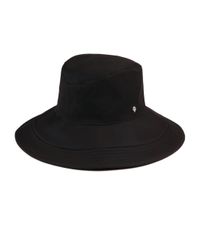 Helen Kaminski | Black Kizzy Cotton Rain Hat | Lyst