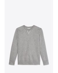Helmut Lang | Gray Tape Sweatshirt | Lyst