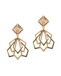 Lulu Frost | Metallic Portico Statement Earring | Lyst