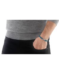 John Hardy | Blue Classic Chain Station Bracelet for Men | Lyst