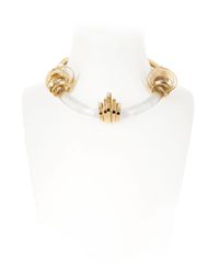Valentina Brugnatelli | Multicolor Victoria Transparent Necklace | Lyst