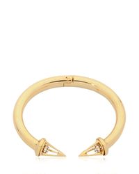 Vita Fede | Metallic Titan Caged Bracelet With Crystal Ball | Lyst