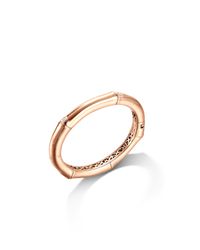 John Hardy | Metallic Bamboo Hinged Bangle | Lyst