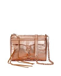 Rebecca Minkoff | Metallic Made in Nyc Mini Mac | Lyst