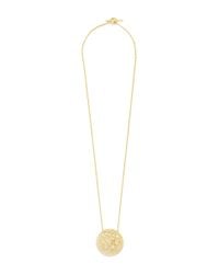 Yossi Harari | Metallic Medium Round Lace Pendant Necklace with Champagne Diamonds | Lyst