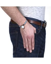 Lulu Frost - Multicolor George Frost G. Frost Tri-nation Wrapped Wax Seal Bracelet for Men - Lyst