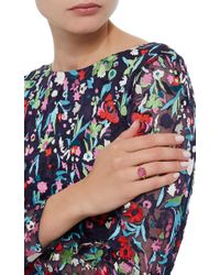 Marie-hélène De Taillac | Metallic 22K Yellow Gold And Pink Sapphire "Swivel" Ring | Lyst