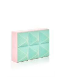Mary Katrantzou | Blue Foam Box Clutch | Lyst