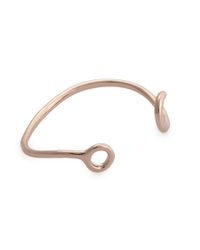 Giles & Brother | Metallic Rose Gold Hook Cuff | Lyst