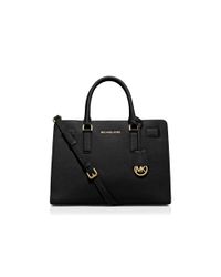 MICHAEL Michael Kors | Black Dillon Satchel | Lyst
