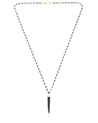 Isabel Marant | Black Horny Woody Necklace | Lyst